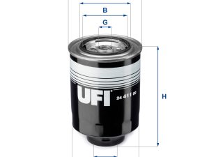 Filtru combustibil UFI 24.411.00 – FORD | AutoRival