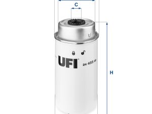Filtru combustibil UFI 24.455.00 – FORD | AutoRival