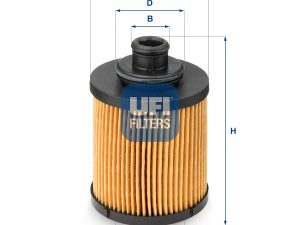 Filtru ulei UFI 25.031.00 – FORD | AutoRival