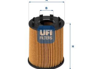 Filtru ulei UFI 25.043.00 – FORD | AutoRival