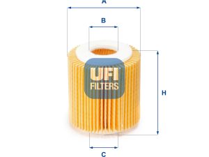 Filtru ulei UFI 25.056.00 – FORD | AutoRival