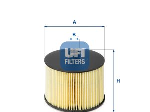 Filtru combustibil UFI 26.022.00 – FORD | AutoRival