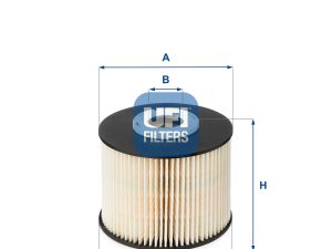 Filtru combustibil UFI 26.055.00 – FORD | AutoRival