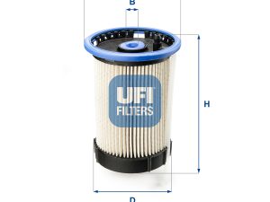 Filtru combustibil UFI 26.065.00 – FORD | AutoRival
