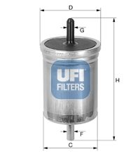 Filtru combustibil UFI 31.513.00 – FORD | AutoRival