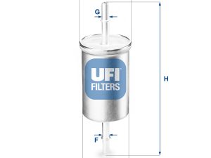 Filtru combustibil UFI 31.769.00 – FORD | AutoRival