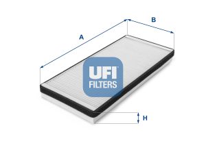 Filtru aer habitaclu UFI 53.012.00 – FORD | AutoRival