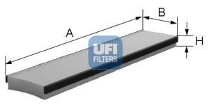 Filtru aer habitaclu UFI 53.016.00 – FORD | AutoRival
