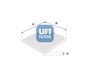 Filtru aer habitaclu UFI 53.088.00 – FORD | AutoRival
