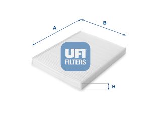 Filtru aer habitaclu UFI 53.207.00 – FORD | AutoRival