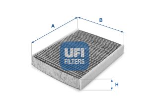 Filtru aer habitaclu UFI 54.115.00 – FORD | AutoRival