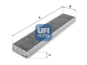 Filtru aer habitaclu UFI 54.119.00 – FORD | AutoRival