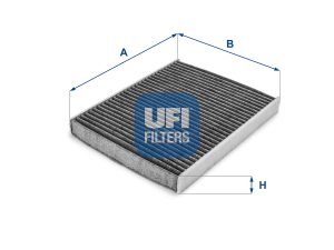 Filtru aer habitaclu UFI 54.170.00 – FORD | AutoRival