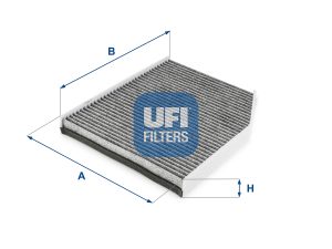 Filtru aer habitaclu UFI 54.261.00 – FORD | AutoRival