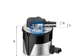 Filtru combustibil UFI 55.170.00 – FORD | AutoRival