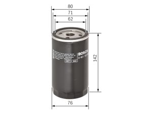 Filtru ulei BOSCH 0 451 103 092