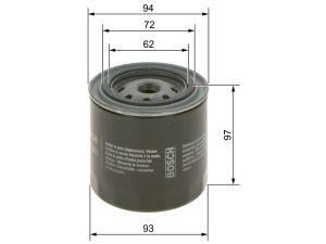 Filtru ulei BOSCH 0 986 452 003