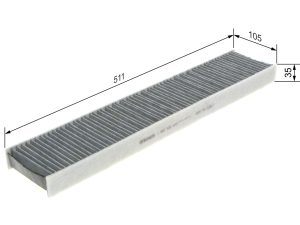 Filtru aer habitaclu BOSCH 1 987 432 373