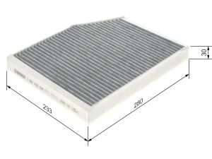 Filtru aer habitaclu BOSCH 1 987 435 524