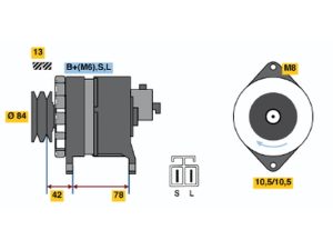 Curea transmisie BOSCH 1 987 947 670