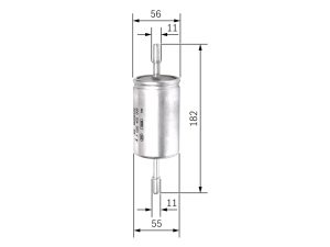 Filtru combustibil BOSCH F 026 403 009