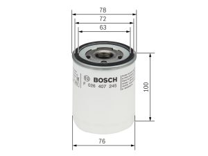 Filtru ulei BOSCH F 026 407 245