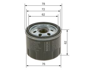 Filtru ulei BOSCH F 026 407 279