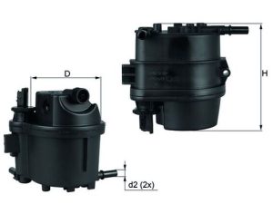 Filtru combustibil KNECHT KL 779 – FORD | AutoRival