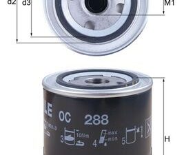 Filtru ulei KNECHT OC 288 – FORD | AutoRival