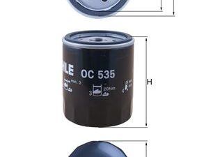 Filtru ulei KNECHT OC 535 – FORD | AutoRival