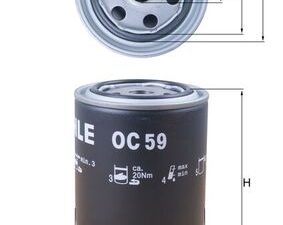 Filtru ulei KNECHT OC 59 – FORD | AutoRival