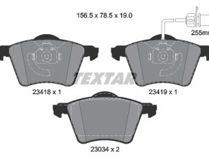 Set placute frana TEXTAR 2341801 – FORD | AutoRival