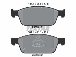 Set placute frana TEXTAR 2555501 – FORD | AutoRival
