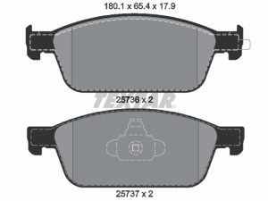 Set placute frana TEXTAR 2573601 – FORD | AutoRival