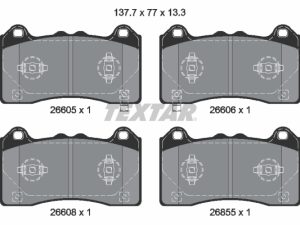Set placute frana TEXTAR 2660501 – FORD | AutoRival