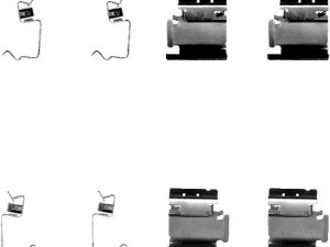 Set accesorii placute frana TEXTAR 82054200 – FORD | AutoRival