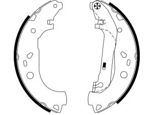 Set saboti frana TEXTAR 91061400 – FORD | AutoRival