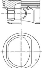 Piston KOLBENSCHMIDT 41754610 – FORD | AutoRival