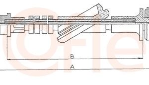Cablu ambreiaj COFLE 10.2441 – FORD | AutoRival