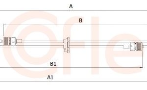 Cablu transmisie manuala COFLE 10.2461 – FORD | AutoRival
