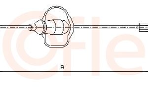 Cablu frana de parcare COFLE 10.5360 – FORD | AutoRival