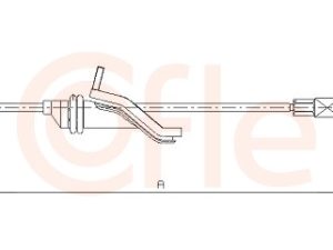 Cablu frana de parcare COFLE 10.5379 – FORD | AutoRival