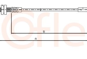 Cablu acceleratie COFLE 11.0179 – FORD | AutoRival