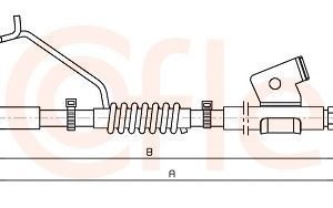 Cablu frana de parcare COFLE 11.5350 – FORD | AutoRival