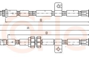 Cablu frana de parcare COFLE 11.5443 – FORD | AutoRival