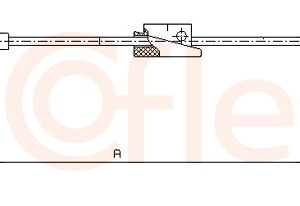 Cablu frana de parcare COFLE 11.5452 – FORD | AutoRival