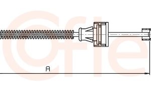 Cablu frana de parcare COFLE 11.5469 – FORD | AutoRival