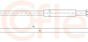 Cablu frana de parcare COFLE 11.5681 – FORD | AutoRival