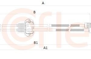 Cablu transmisie manuala COFLE 2CB.FO002 – FORD | AutoRival