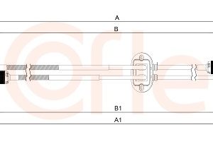 Cablu transmisie manuala COFLE 2CB.FO012 – FORD | AutoRival